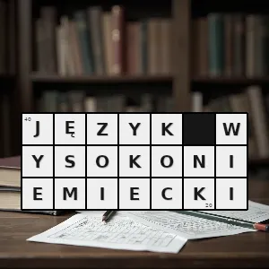 Rozwiązanie krzyżówki: dialekty - język wysokoniemiecki | hasła, synonimy i podpowiedzi Hasło krzyżówkowe dialekty - język wysokoniemiecki – rozwiązanie, synonimy, podpowiedzi i definicje krzyżówkowe